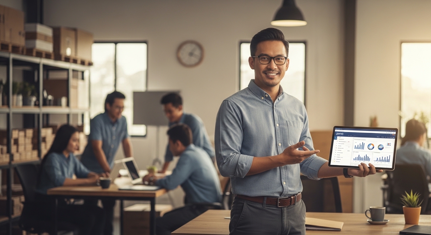 Step 2: Customer Spotlight – How 'Maju Jaya Trading' Scaled with ZENTO